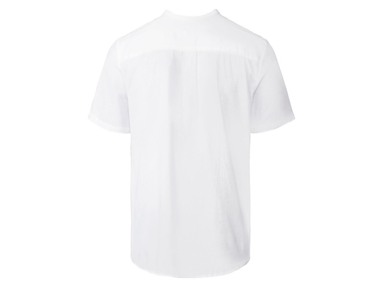 Ga naar volledige schermweergave: LIVERGY® Luchtig overhemd van een linnenmix - afbeelding 10