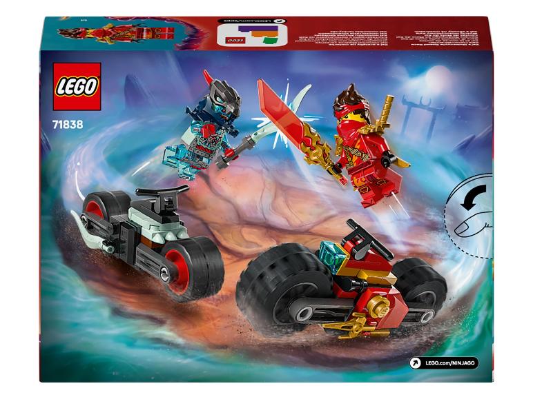 LEGO Ninjago set met motoren en minifiguren, 71838
