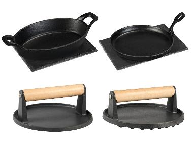 GRILLMEISTER Accessoires de grill en fonte