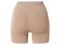 Shorty sculptant beige taille haute pour femme avec zones renforcées