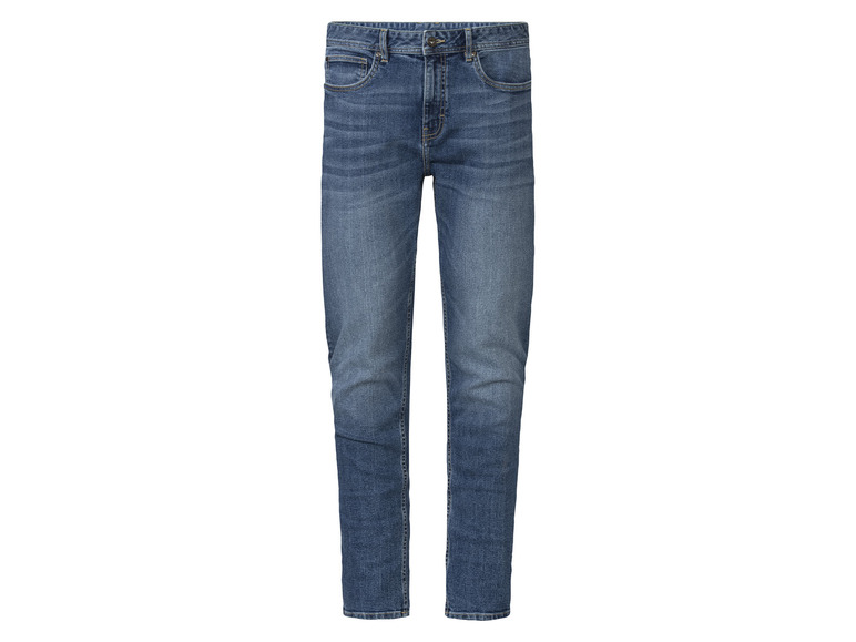 Ga naar volledige schermweergave: LIVERGY® Tapered fit jeans van een katoenmix - afbeelding 2