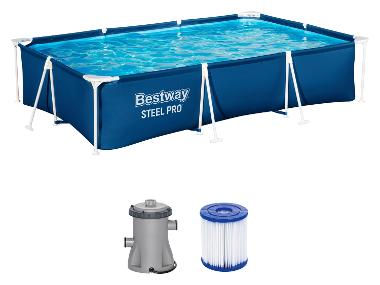BESTWAY Piscine « Steel Pro », 300 x 201 x 66 cm