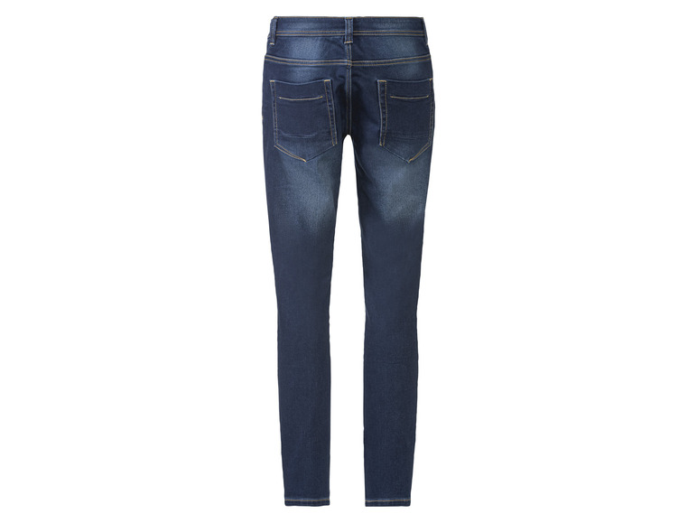 Ga naar volledige schermweergave: LIVERGY® Slim fit sweatdenim jeans van een katoenmix - afbeelding 5