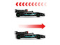 Een LEGO Technic Formule 1 raceauto met Petronas en Ineos sponsoring.