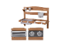 Roba houten speelkeuken met accessoires.