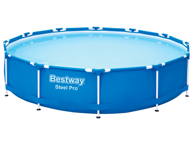 Aller en mode plein écran Bestway Kit complet »Steel Pro« Framepool, Ø 366 x 84 cm - Photo 1