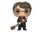 Une figurine Funko Pop de Harry Potter avec un balai.