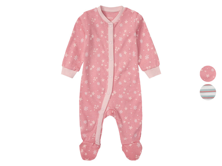 Ga naar volledige schermweergave: lupilu® Biokatoenen pyjama voor baby's - afbeelding 1