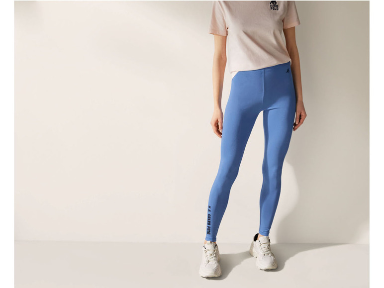Aller en mode plein écran esmara® Leggings pour femme, taille à hauteur normale, avec logo imprimé - Photo 7