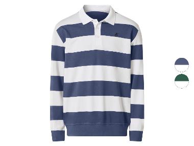 ESMARA MEN Polo de rugby pour hommes U.S. x Grand Polo
