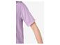 Lila korte mouw t-shirt voor dames.