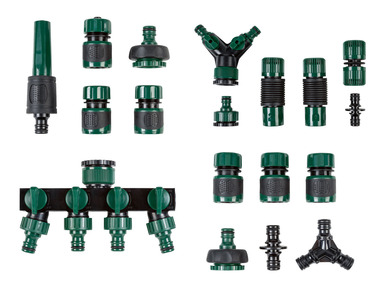 PARKSIDE® Set de raccords pour tuyaux ou distributeur 4 voies
