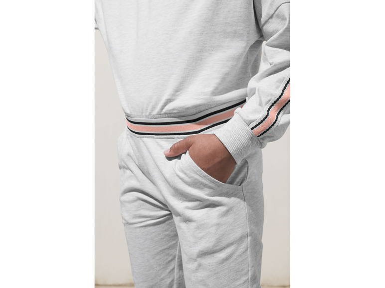 Aller en mode plein écran pepperts!® Survêtement avec style boxy en un mélange de coton, 2 pièces - Photo 8