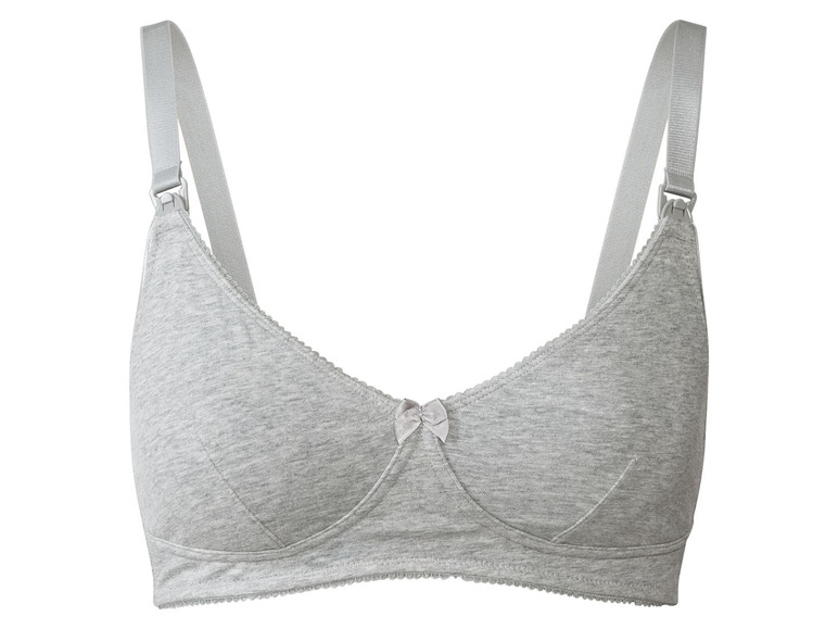 Aller en mode plein écran esmara® Set de 2 soutiens-gorge d'allaitement en un mélange de coton bio - Photo 10