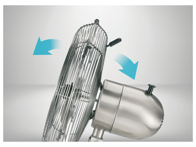 Aller en mode plein écran SILVERCREST® Ventilateur de table, 3 vitesses, 45 W - Photo 5