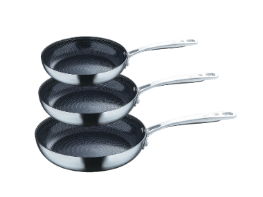 Set de 3 poêles à frire Masterpro Sigma (Ø 20, 24, 28 cm)