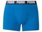 Boxers Puma bleus avec logo blanc