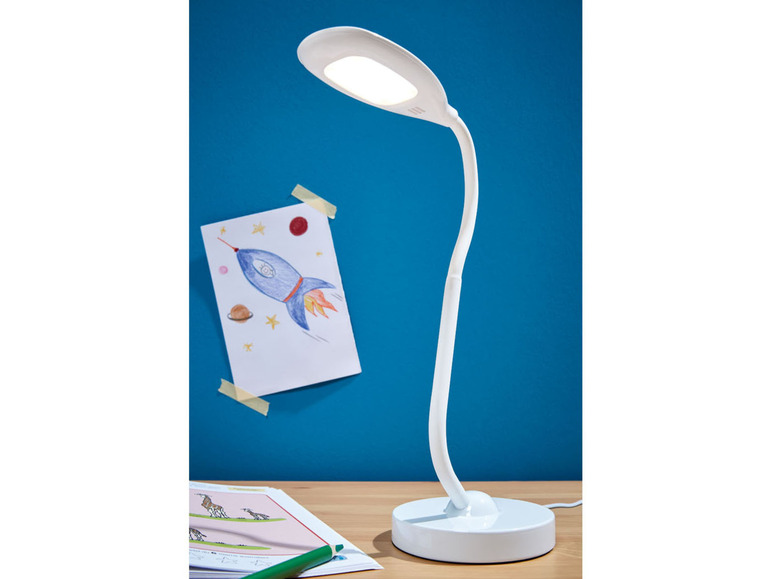 Aller en mode plein écran LIVARNO home Lampe de bureau à LED avec bras flexible - Photo 4