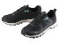 Chaussures de randonnée Crivit noires avec détails vert menthe et semelle beige