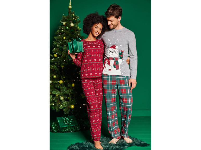 Aller en mode plein écran esmara® Pyjama de Noël en un mélange de coton - Photo 15