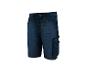 Shorts de travail en jean bleu foncé Parkside avec poches cargo latérales.