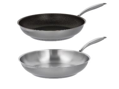 SILVERCREST® Poêle en acier inoxydable, Ø 28 cm