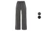 Pantalon gris avec élastique et cordon
