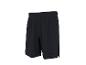 Zwarte sportshorts met elastische tailleband en subtiel logo.