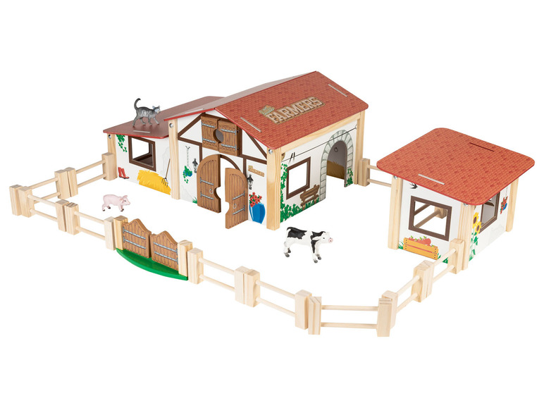 Aller en mode plein écran Playtive Set de ferme en bois - Photo 3