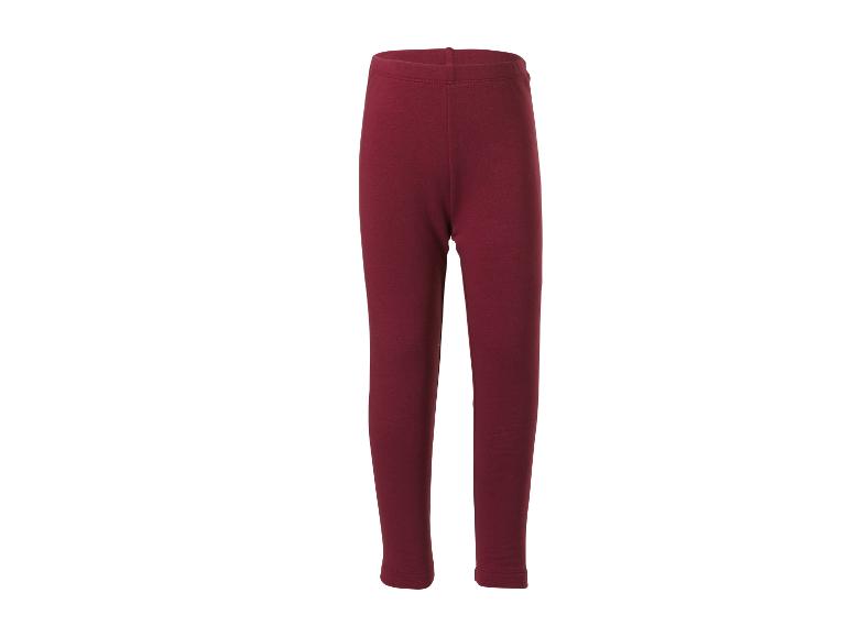 Legging bordeaux pour enfant