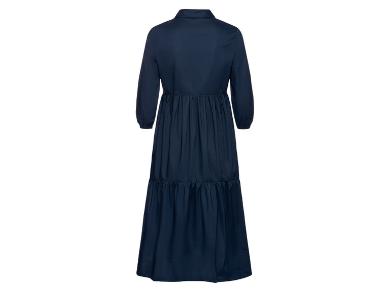Aller en mode plein écran esmara® Robe mi-longue en coton avec manches 3/4 - Photo 9