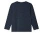 Donkerblauw longsleeve shirt voor kinderen.