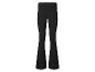 Zwarte flared broek met hoge taille