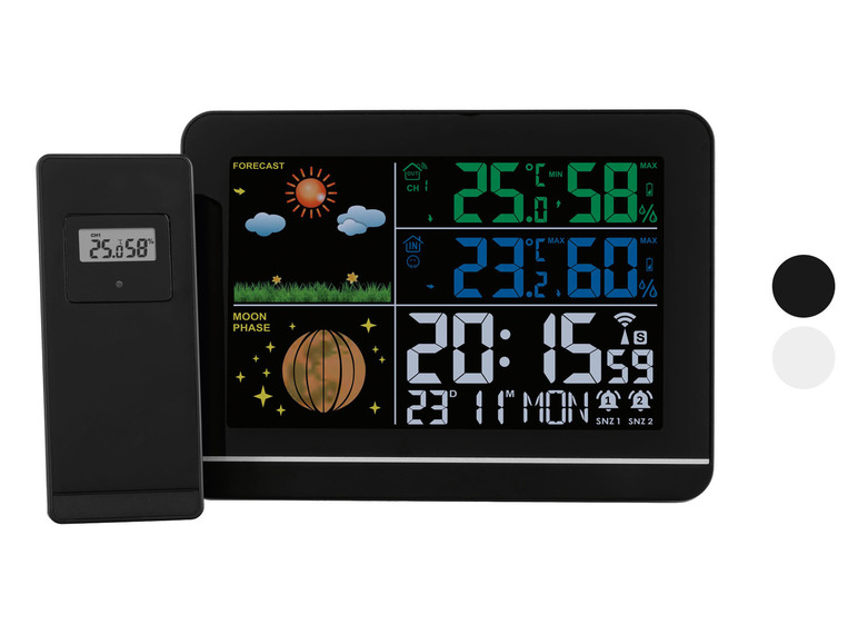 Aller en mode plein écran AURIOL® Station météo radioguidée - Photo 1