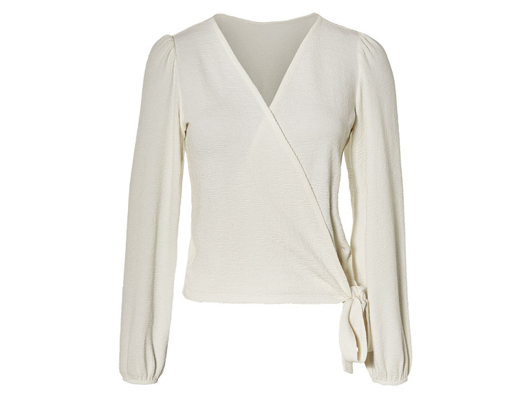 Wikkelshirt voor dames met V hals esmara Lidl.be