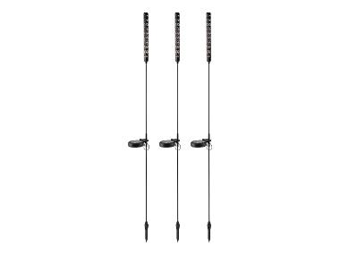 LIVARNO® Lampes LED solaires, 3 pièces