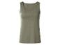 Débardeur basique femme vert olive