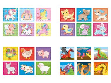 PLAYMAIS Little Mosaic, avec des motifs colorés