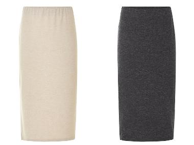 ESMARA® Jupe midi en maille pour femmes