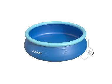 CRIVIT Piscine Quick-up avec pompe de filtration, ø 300 x 76 cm