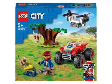 LEGO® City « Le quad de sauvetage des animaux sauvages » (60300)