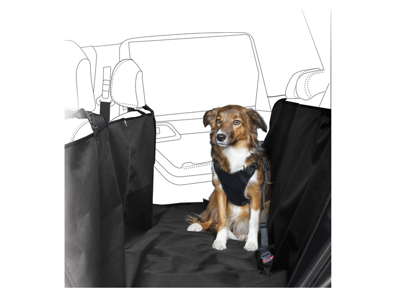 Aller en mode plein écran zoofari® Protection de voiture, pour chiens, 156 x 132 cm - Photo 7