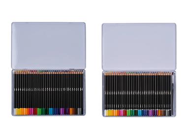 Crayons de couleur ou crayons de couleur aquarelle, 36 pièces crelando®