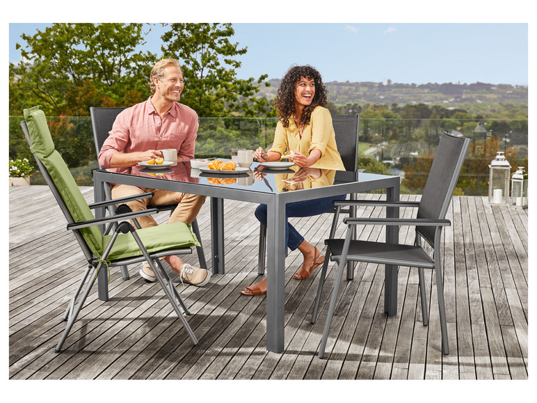 Ga naar volledige schermweergave: LIVARNO home Aluminium tuintafel »Houston«, omkeerbaar tafelblad - afbeelding 18