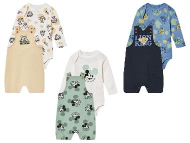 Ensemble Disney avec body et salopette pour bébés