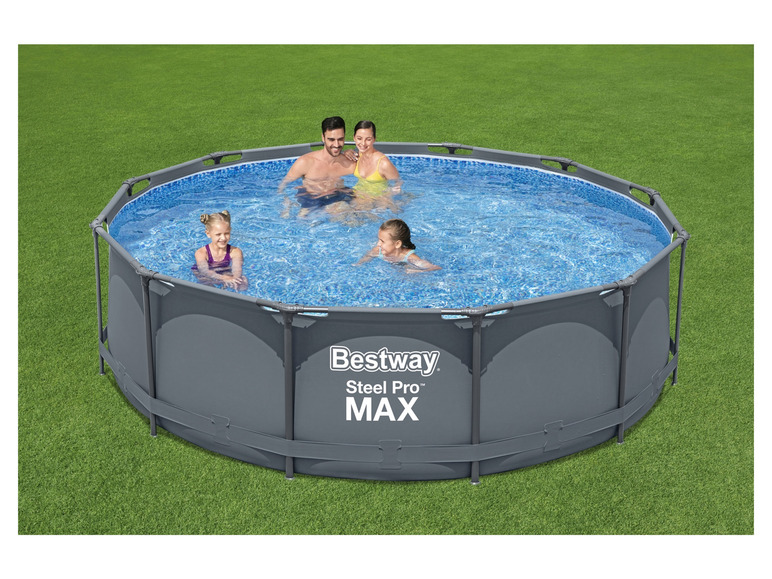 Ga naar volledige schermweergave: Bestway Zwembad »Steel Pro Max«, Ø 366 x 100 cm - afbeelding 3