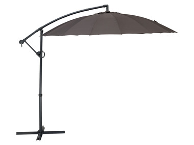 LIVARNO home Zwevende parasol Ø 300 cm, handzwengel
