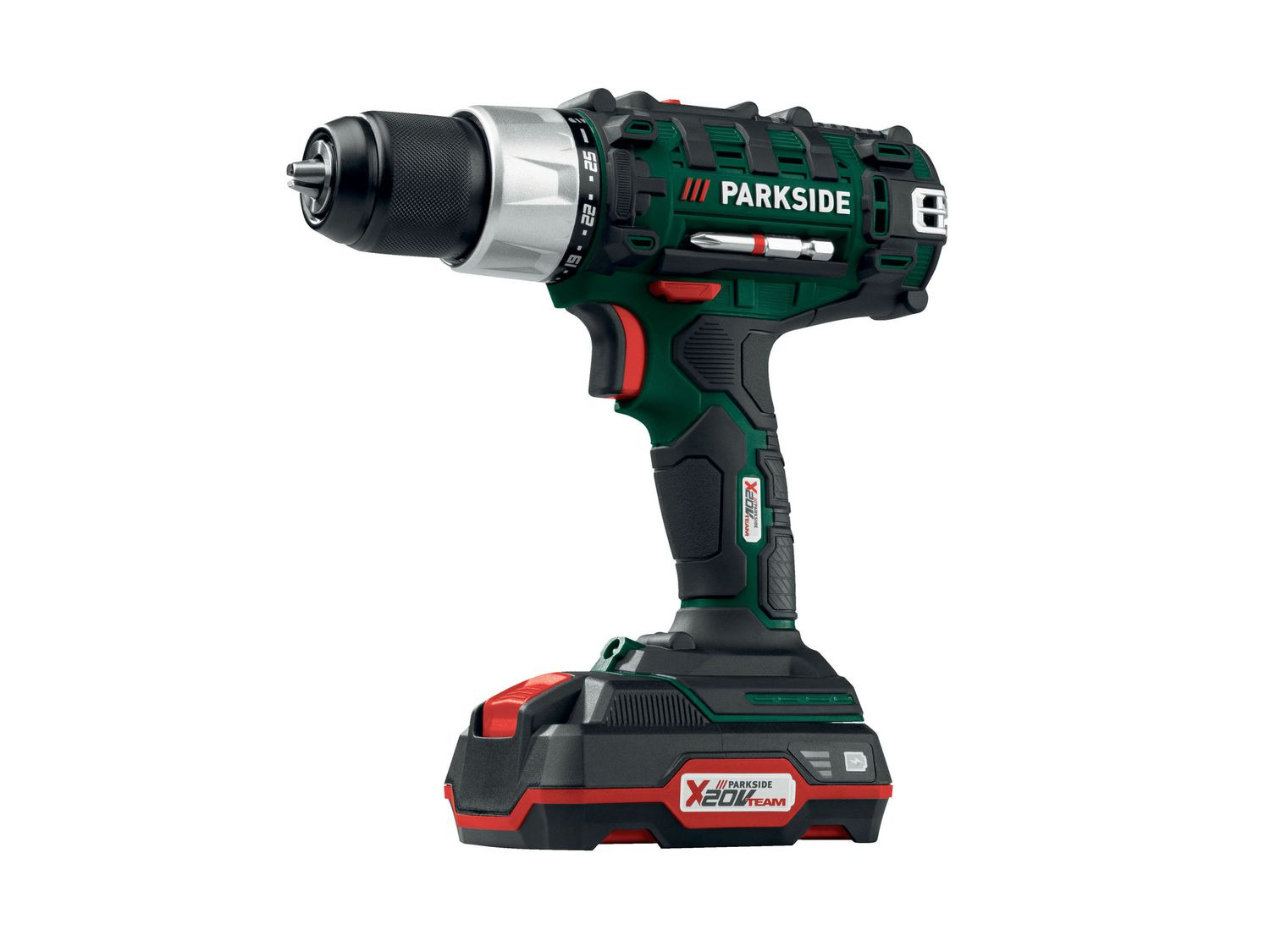 PARKSIDE® Perceusevisseuse sans fil »PABS 20Li E6«, éclairage LED intégré
