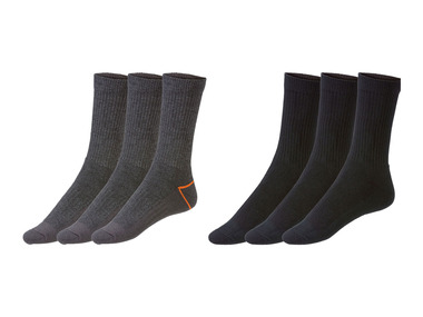 LIVERGY® Set de 3 paires de chaussettes de travail