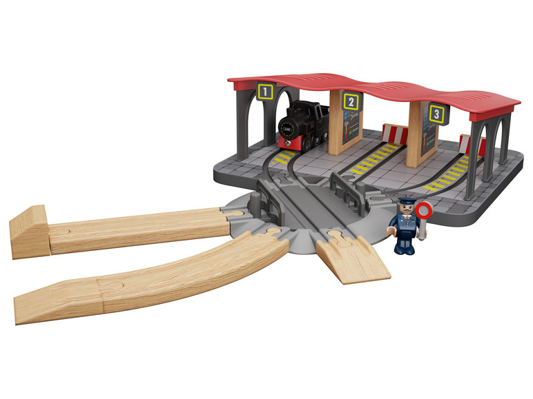 Ga naar volledige schermweergave: PLAYTIVE® Uitbreidingsset voor houten spoorweg - afbeelding 2